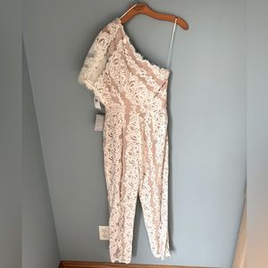 Nordstrom off white jumpsuit